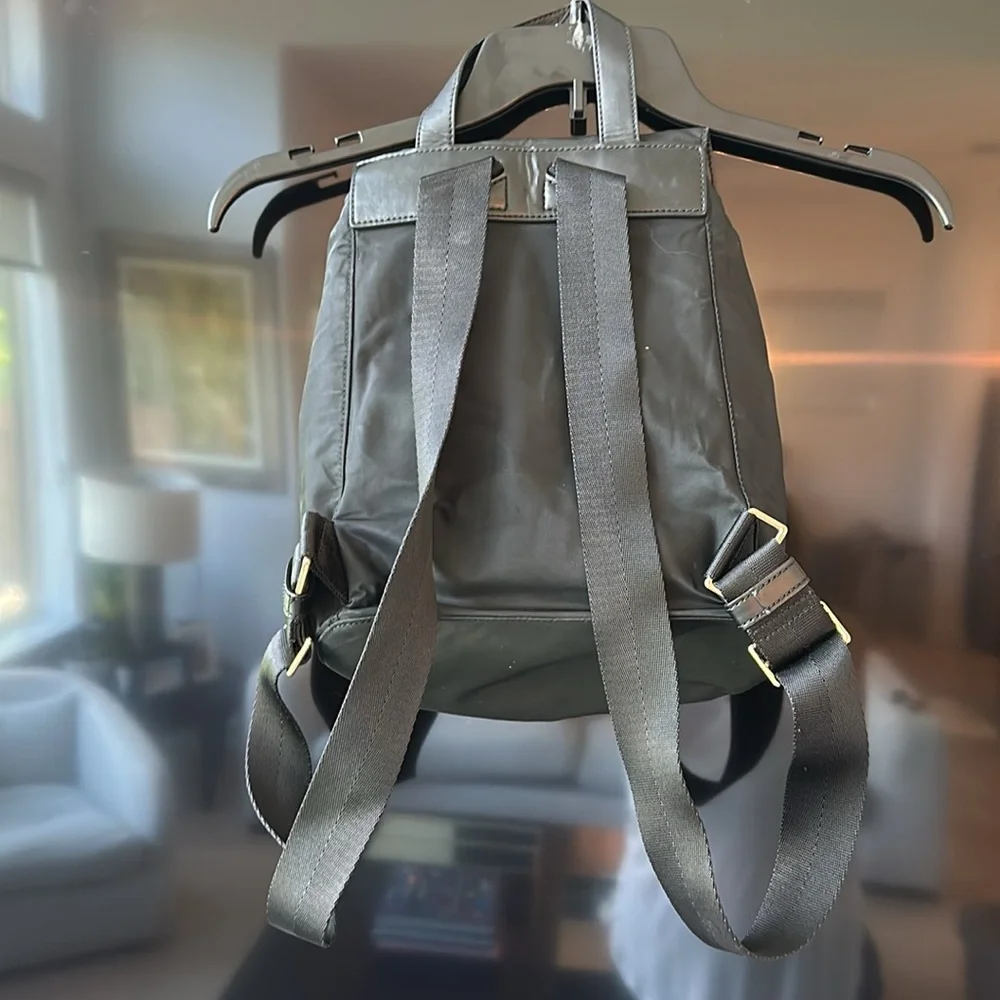 Tory Burch Gray Backpack
